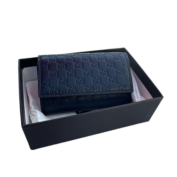 NEW Gucci Guccisima Full Inclusion Key Holder With COA - Picture 3 of 13